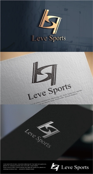 drkigawa (drkigawa)さんのアパレルブランド「Leve Sports」のロゴへの提案