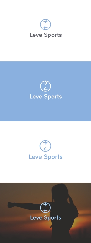 WIZE DESIGN (asobigocoro_design)さんのアパレルブランド「Leve Sports」のロゴへの提案