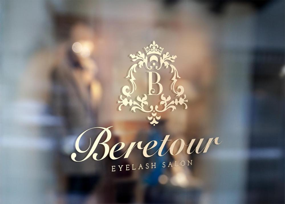 まつげエクステサロン「Beretour」（ベルトゥール）のロゴ