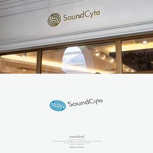 onesize fit’s all (onesizefitsall)さんの音響会社「サウンドサイト」SoundCyteの会社ロゴへの提案