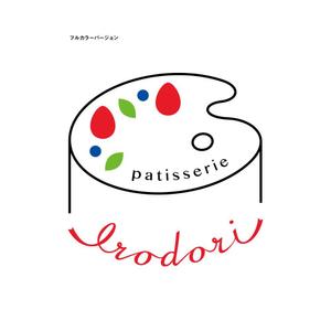 gashira (b-space)さんの洋菓子店　「Patisserie Irodori」のロゴへの提案