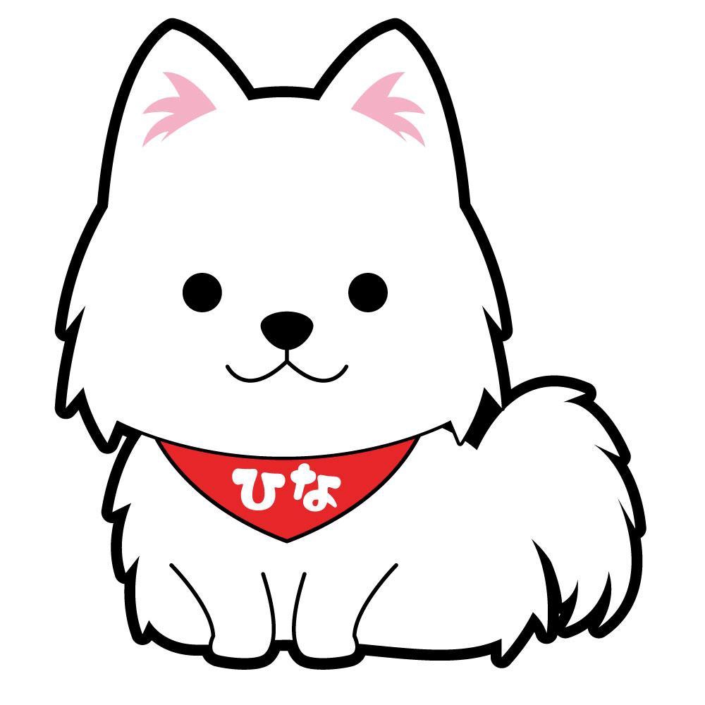 スピッツ犬のキャラクターデザイン１.jpg