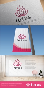 drkigawa (drkigawa)さんの注文住宅・デザイン住宅のロゴ（花・lotus／ロータス／蓮）への提案