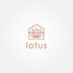 tanaka10 (tanaka10)さんの注文住宅・デザイン住宅のロゴ（花・lotus／ロータス／蓮）への提案