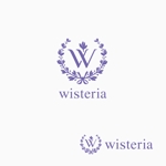 atomgra (atomgra)さんの注文住宅・デザイン住宅のロゴ（花・wisteria／ウィステリア／藤）への提案