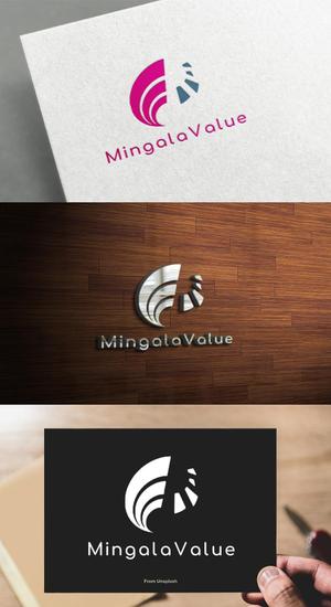 athenaabyz ()さんの在日ミャンマー人材向け求人サイト「MingalaValue（ミンガラバリュ）」のロゴ作成への提案