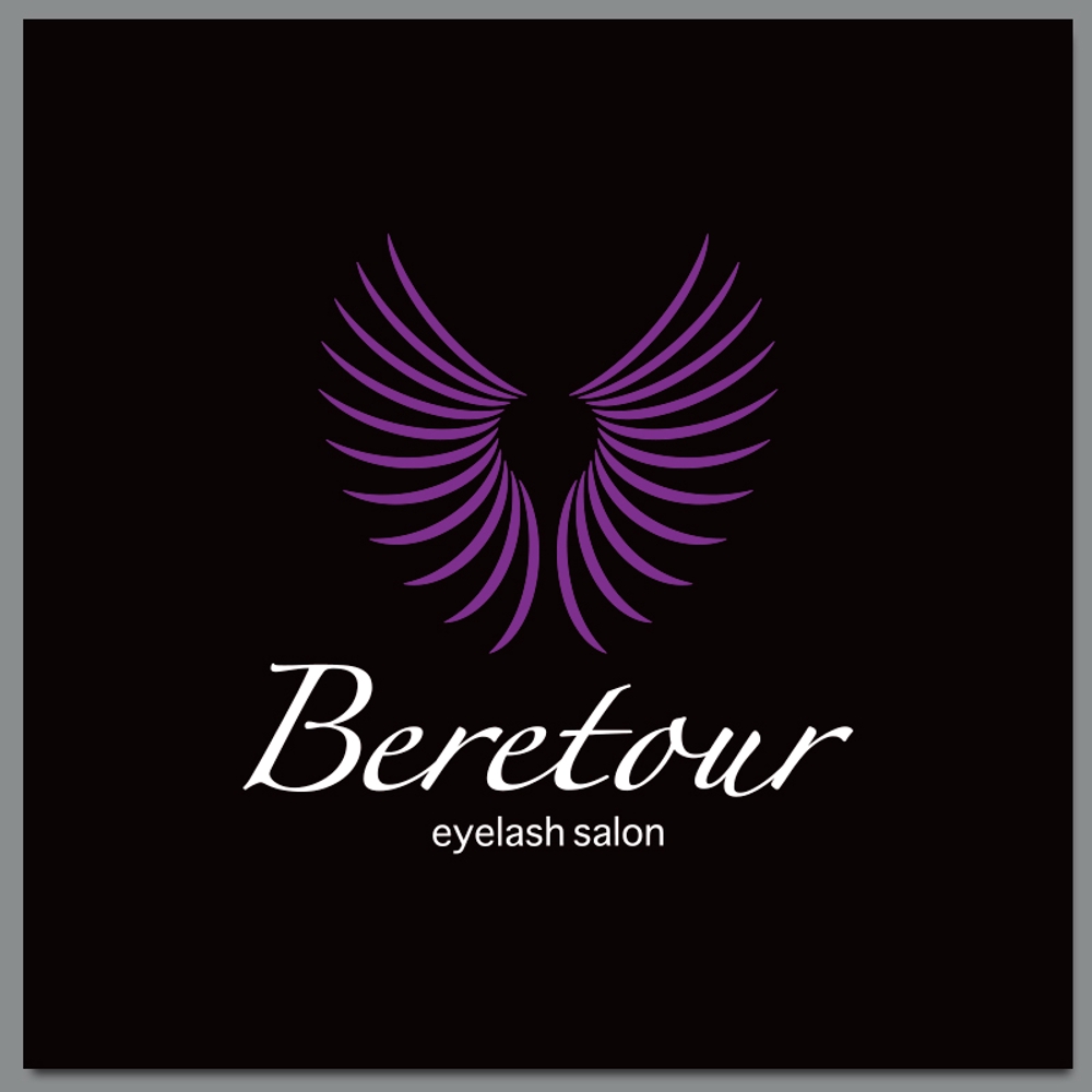 まつげエクステサロン「Beretour」（ベルトゥール）のロゴ