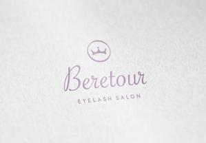 ALTAGRAPH (ALTAGRAPH)さんのまつげエクステサロン「Beretour」（ベルトゥール）のロゴへの提案