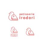 ktworks ()さんの洋菓子店　「Patisserie Irodori」のロゴへの提案