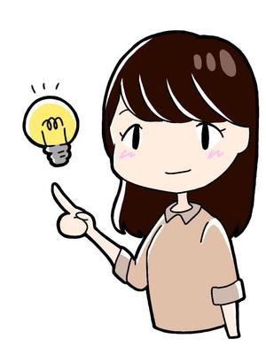 とんてぃ (bonne_nuit72)さんの福島県郡山市の地域情報ブログ執筆者（女性）のキャラクターデザインへの提案