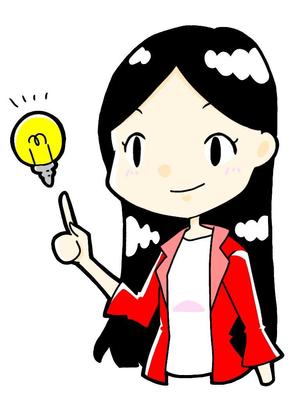 とんてぃ (bonne_nuit72)さんの群馬県高崎市の地域情報ブログ執筆者（女性）のキャラクターデザインへの提案
