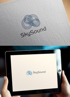 カワシーデザイン (cc110)さんの製造業向けAIサービス「SkySound」ロゴへの提案