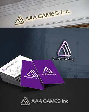 D.R DESIGN (Nakamura__)さんのオンラインゲーム会社「AAA GAMES Inc.」のロゴへの提案