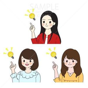Gumiri ()さんの栃木県宇都宮市の地域情報ブログ執筆者（女性）のキャラクターデザインへの提案