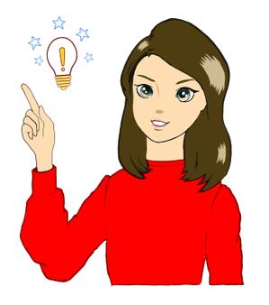 I-Asis_design (info_voice6963)さんの群馬県高崎市の地域情報ブログ執筆者（女性）のキャラクターデザインへの提案