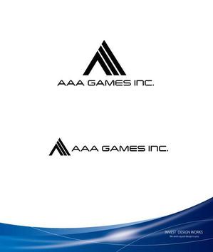 invest (invest)さんのオンラインゲーム会社「AAA GAMES Inc.」のロゴへの提案
