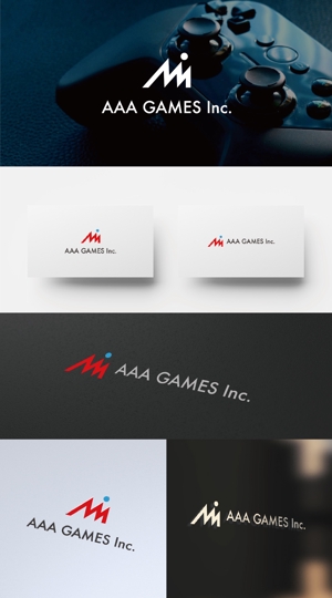 Uranus design (ZELL)さんのオンラインゲーム会社「AAA GAMES Inc.」のロゴへの提案