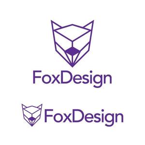 j-design (j-design)さんのデザイン団体「FoxDesign」のロゴデザインへの提案