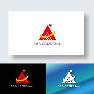 IandO (zen634)さんのオンラインゲーム会社「AAA GAMES Inc.」のロゴへの提案