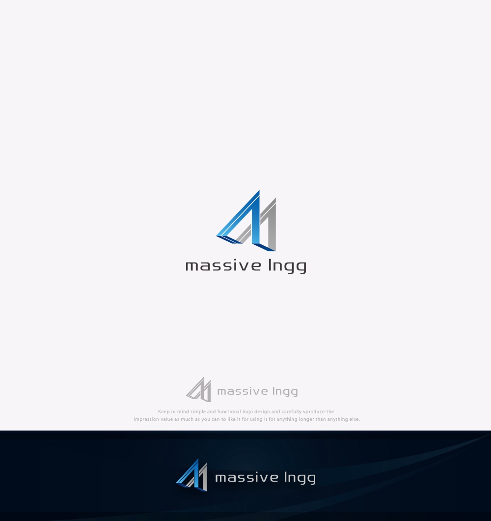 株式会社「massive lngg」のロゴ　
