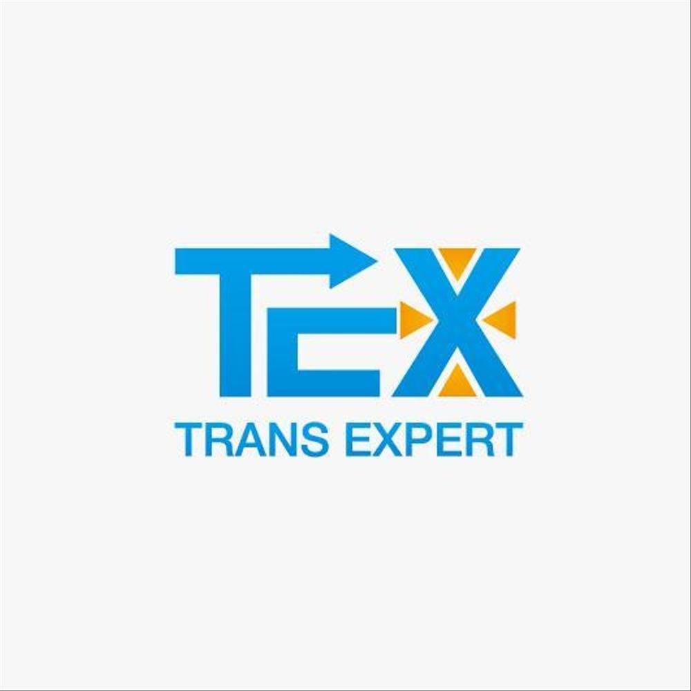 「TEX」 (TRANS EXPERT)のロゴ作成　