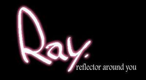 リヘコ ()さんの「ray」or「RAY」or「Ray」の何れか。副題「reflector around you」表記可（大文字小文字」のロゴ作成への提案