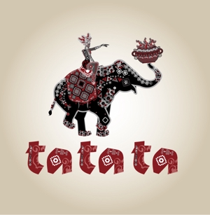 kazu5428さんのエスニックショップ「tatata」のロゴ作成への提案