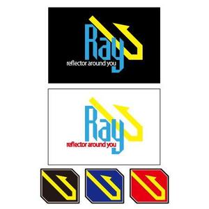 wan (roof)さんの「ray」or「RAY」or「Ray」の何れか。副題「reflector around you」表記可（大文字小文字」のロゴ作成への提案