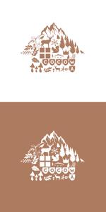 WIZE DESIGN (asobigocoro_design)さんの【埼玉県川越市】小さなゲストハウス＆カフェ　「ここ和」のロゴ作成への提案