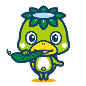 yellow_frog (yellow_frog)さんの★☆1ポーズ  3万円☆★  きゅうりの農業法人「河童(カッパ)」キャラクター制作への提案