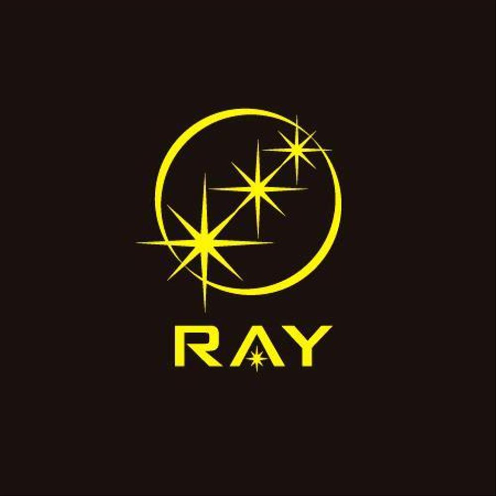 「ray」or「RAY」or「Ray」の何れか。副題「reflector around you」表記可（大文字小文字」のロゴ作成