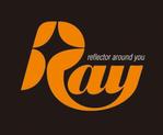 decodsさんの「ray」or「RAY」or「Ray」の何れか。副題「reflector around you」表記可（大文字小文字」のロゴ作成への提案