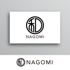 White-design (White-design)さんのホテル屋号「和NAGOMI」のデザインへの提案