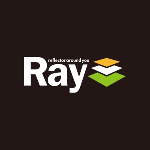motion_designさんの「ray」or「RAY」or「Ray」の何れか。副題「reflector around you」表記可（大文字小文字」のロゴ作成への提案
