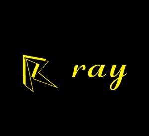 さんの「ray」or「RAY」or「Ray」の何れか。副題「reflector around you」表記可（大文字小文字」のロゴ作成への提案