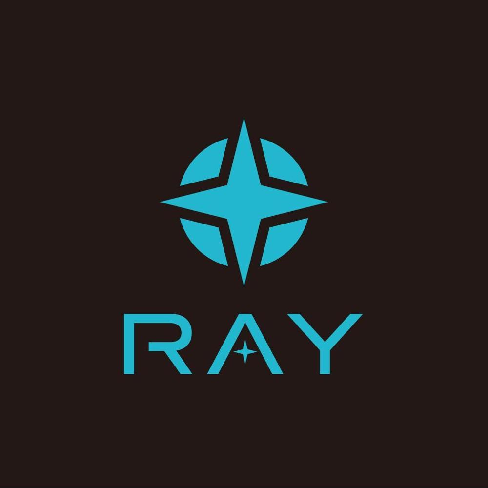 「ray」or「RAY」or「Ray」の何れか。副題「reflector around you」表記可（大文字小文字」のロゴ作成