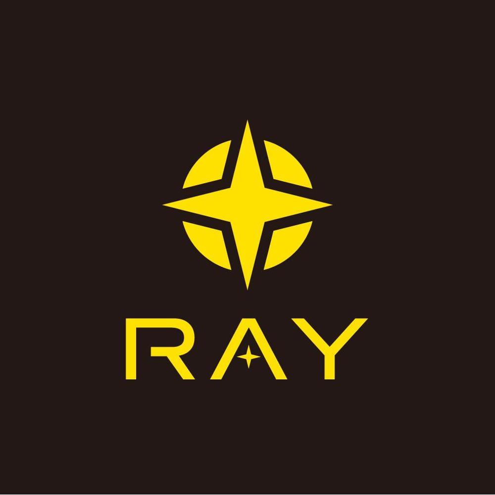 「ray」or「RAY」or「Ray」の何れか。副題「reflector around you」表記可（大文字小文字」のロゴ作成