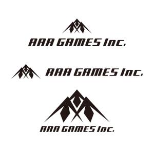 竜の方舟 (ronsunn)さんのオンラインゲーム会社「AAA GAMES Inc.」のロゴへの提案