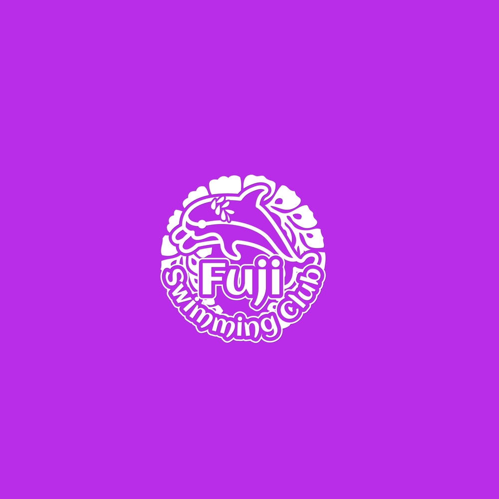 スイミングクラブ「Fuji Swimming Club」のロゴ