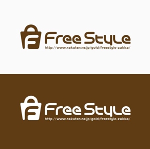 もり ()さんのインターネット雑貨店「FreeStyle」のロゴ作成への提案