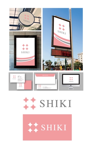 Hernandez (king_j)さんの化粧品ブランド「四季（SHIKI）」の会社ロゴへの提案