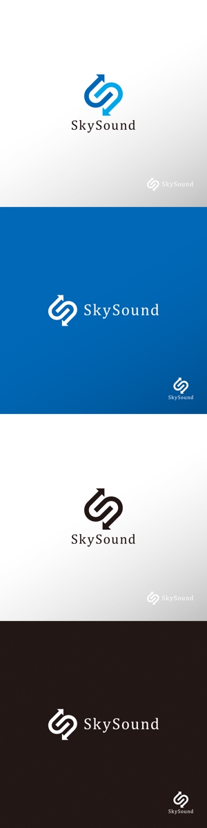 doremi (doremidesign)さんの製造業向けAIサービス「SkySound」ロゴへの提案