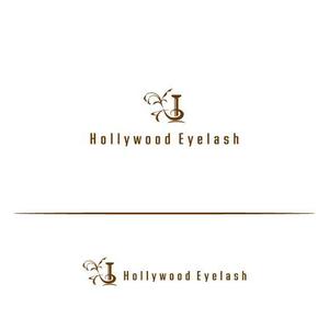 tom-ho (tom-ho)さんの新ブランドまつ毛エクステ商材「ハリウッドアイラッシュ」（Hollywood　Eyelash)のロゴへの提案