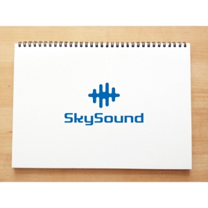yusa_projectさんの製造業向けAIサービス「SkySound」ロゴへの提案