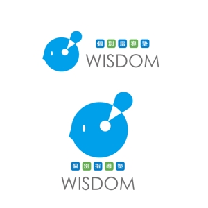 marukei (marukei)さんの個別学習塾ウィズダムのロゴへの提案