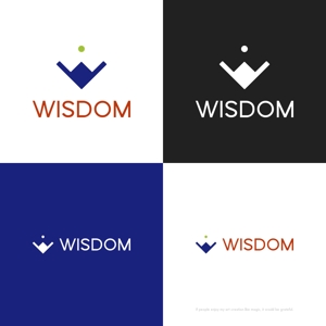 themisably ()さんの個別学習塾ウィズダムのロゴへの提案
