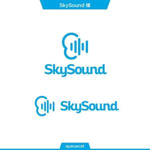 queuecat (queuecat)さんの製造業向けAIサービス「SkySound」ロゴへの提案