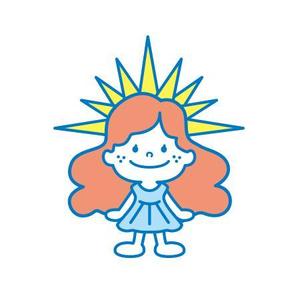 現 (utsutsu)さんの美容室のロゴをモチーフにした可愛らしいキャラクターデザインへの提案