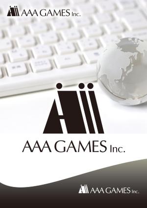 スイーズ (Seize)さんのオンラインゲーム会社「AAA GAMES Inc.」のロゴへの提案