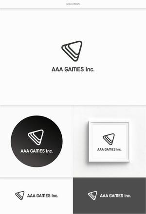 DeeDeeGraphics (DeeDeeGraphics)さんのオンラインゲーム会社「AAA GAMES Inc.」のロゴへの提案